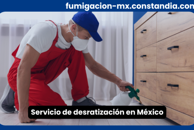 Servicio de desratización en México con aplicación profesional en interior de vivienda